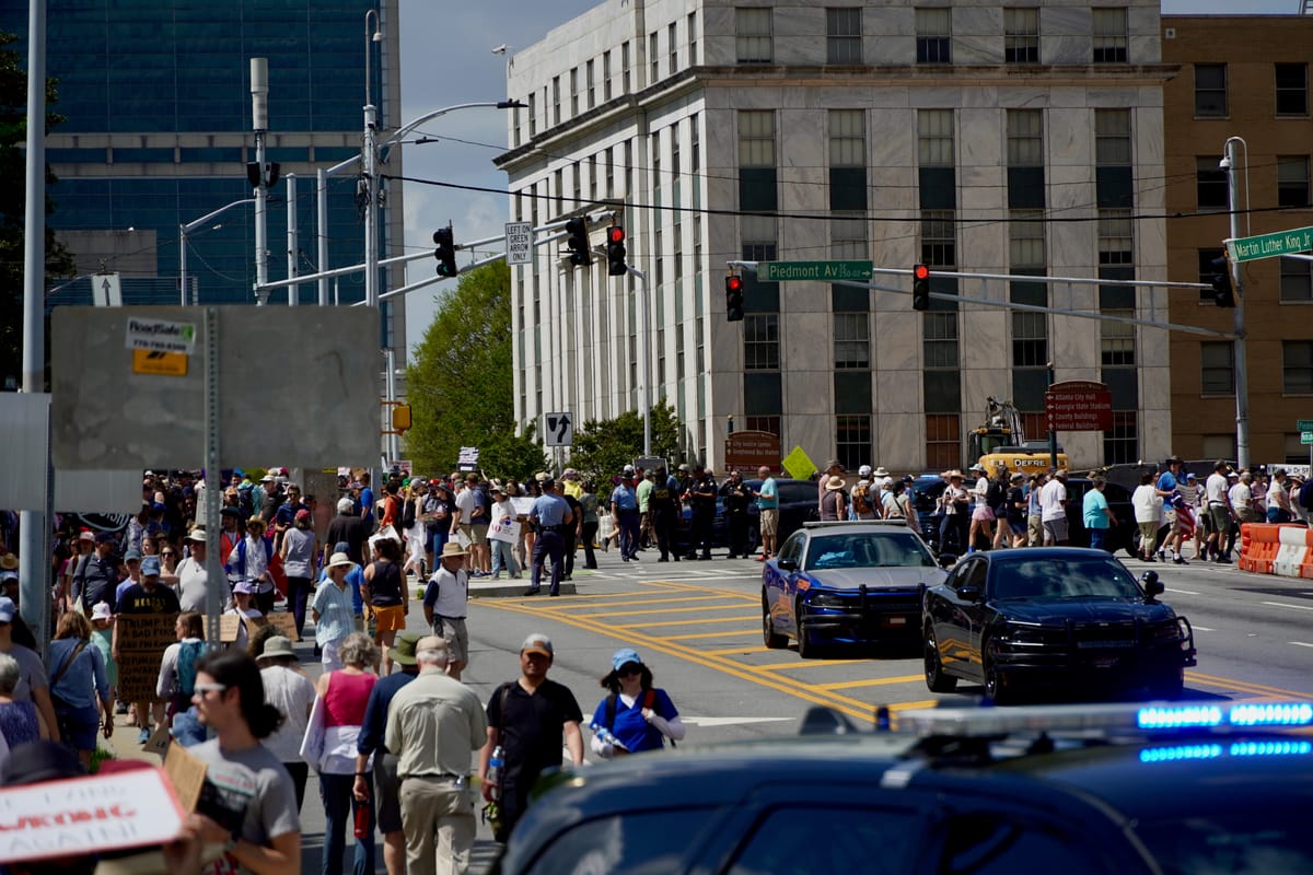 Hands Off: Covering a Protest in the Trump Era