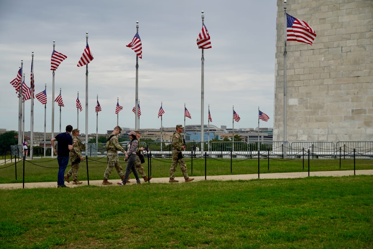 A climb atop the Washington Monument